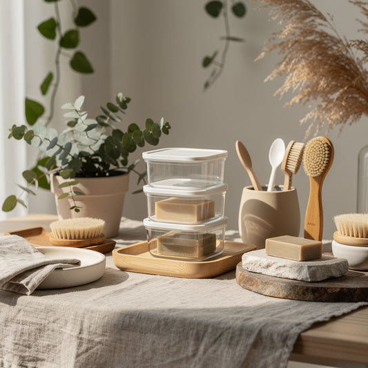 Organic Bamboo Fiber Dish Brush